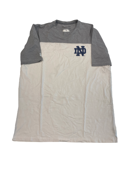Jonathan Doerer Notre Dame Football Team-Issued T-Shirt (Size L)