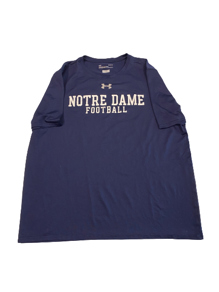 Jonathan Doerer Notre Dame Football Team-Issued T-Shirt (Size L)