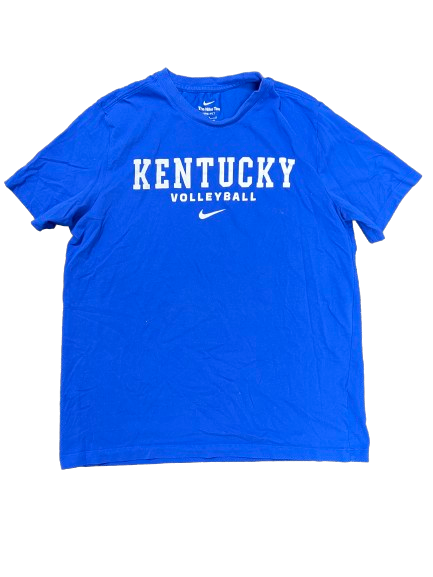 Mariah Walker Kentucky Volleyball Player Exclusive Practice Shirt (Size L)