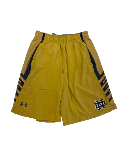 Jonathan Doerer Notre Dame Football Team-Issued Shorts (Size M)