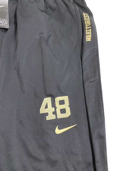 Willie Yarbary Wake Forest Football Player-Exclusive Sweatpants WIth 
