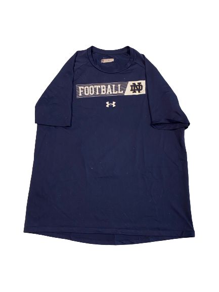 Jonathan Doerer Notre Dame Football Team-Issued T-Shirt (Size L)