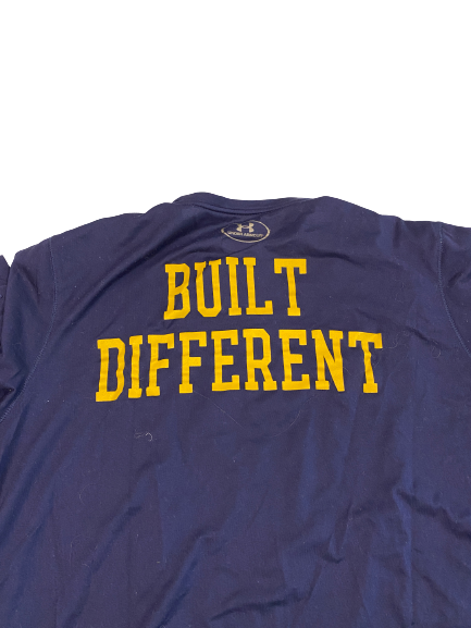 Jonathan Doerer Notre Dame Football Player-Exclusive "BUILT DIFFERENT" T-Shirt (Size L)