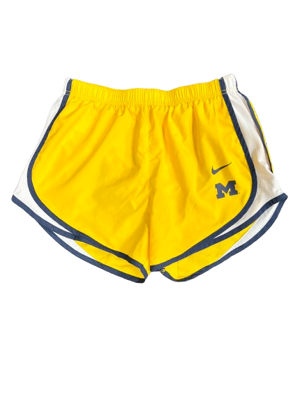 Brooke Humphrey Michigan Volleyball Team Issued Shorts (Size Women&