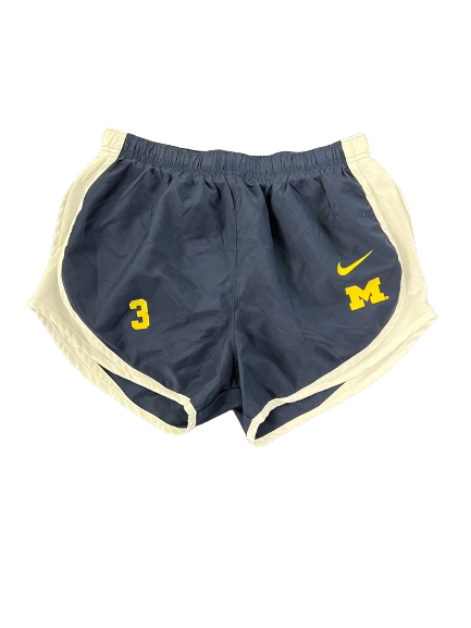 Brooke Humphrey Michigan Volleyball Player Exclusive Shorts with 