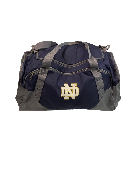 Jonathan Doerer Notre Dame Player-Exclusive Travel Duffel Bag