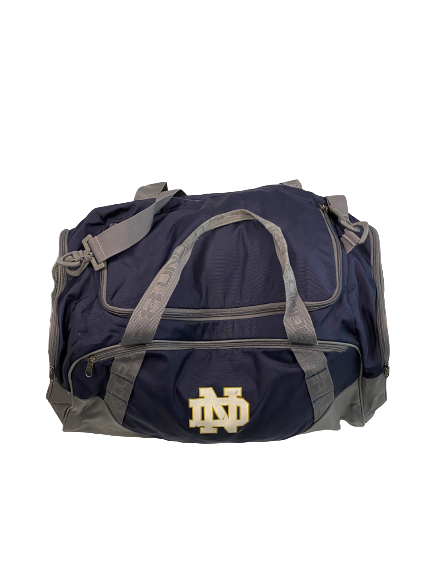 Jonathan Doerer Notre Dame Player-Exclusive Travel Duffel Bag