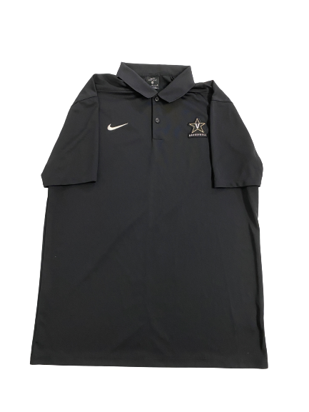 Vanderbilt Basketball Team Issued Polo Shirt (Size L)