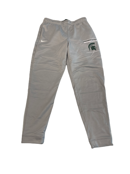Cade McDonald Michigan State Football Team-Issued Sweatpants (Size M)