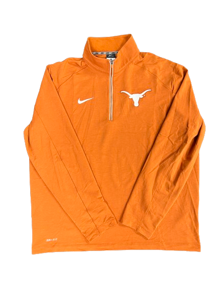 Molly Phillips Texas Volleyball Player Exclusive Quarter-Zip Pullover Jacket (Size XL)