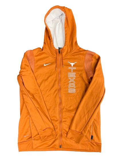 Molly Phillips Texas Volleyball Team Issued Zip-Up Jacket (Size XL)