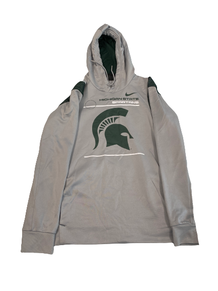 Cade McDonald Michigan State Football Team-Issued Sweatshirt (Size L)