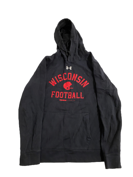 Keontez Lewis Wisconsin Football Team-Issued Sweatshirt (Size M)