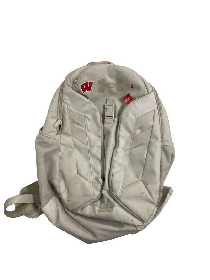 Keontez Lewis Wisconsin Football Player-Exclusive Travel Backpack