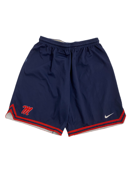 Nysier Brooks Ole Miss Basketball Player Exclusive Practice Shorts (Size L)