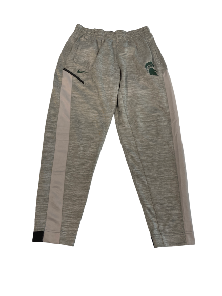 Cade McDonald Michigan State Football Team-Issued Sweatpants (Size XL)