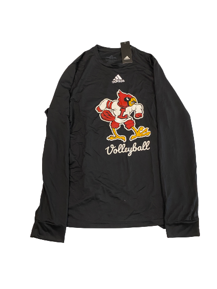 Claire Chaussee Louisville Volleyball Player-Exclusive Long Sleeve Shirt (Size M)