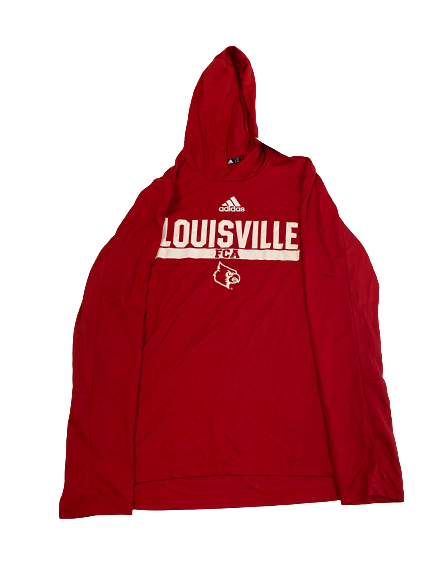 Claire Chaussee Louisville Volleyball Team-Issued Performance Hoodie (Size M) ($55 TAG)