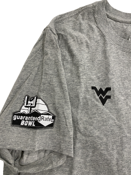 Jarret Doege West Virginia Football Guarenteed Rate Bowl T-Shirt (Size XL)