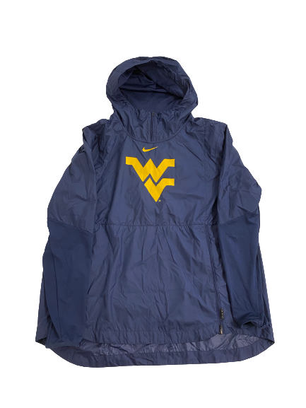 Jarret Doege West Virginia Football Team-Issued Windbreaker Jacket (Size XL)