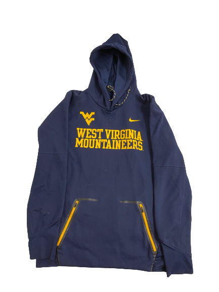 Jarret Doege West Virginia Football Team-Issued Sweatshirt (Size L)