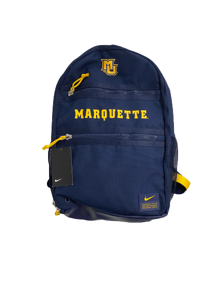 Zach Wrightsil Marquette Basketball Player-Exclusive Travel Backpack (NEW WITH TAGS)