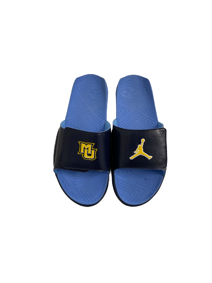 Zach Wrightsil Marquette Basketball Player-Exclusive Slides (Size 13)