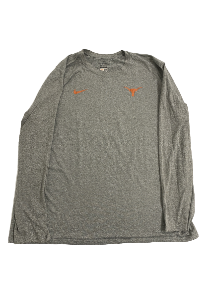 Derek Kerstetter Texas Football Team-Issued Long Sleeve Shirt (Size XXXL)