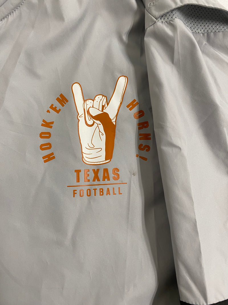 Derek Kerstetter Texas Football Team-Issued Quarter-Zip Jacket (Size 4XL)