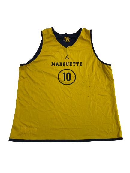 Zach Wrightsil Marquette Basketball Player-Exclusive Practice Jersey (Size XL)