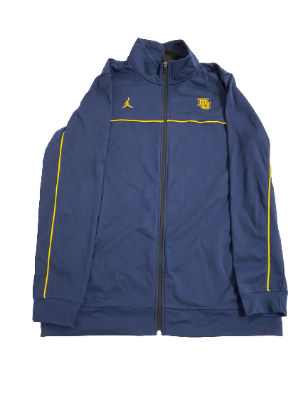 Zach Wrightsil Marquette Basketball Player-Exclusive Zip-Up Jacket (Size XLT)