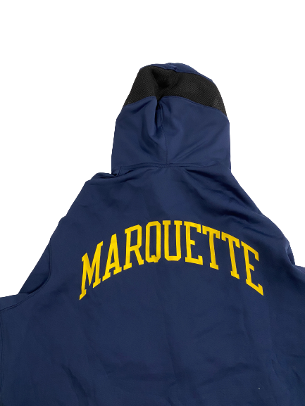 Zach Wrightsil Marquette Basketball Player-Exclusive Pre-Game Warm-Up Jacket (Size XL)