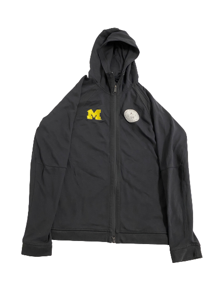 Gregg Glenn III Michigan Basketball 2022 Jumpman Invitational *INAUGURAL TOURNAMENT* Player-Exclusive Pre-Game Zip-Up Jacket (Size XL) *RARE*