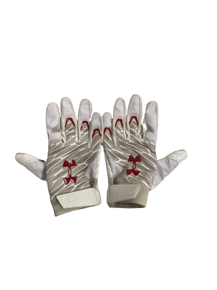 Amaun Williams Wisconsin Football Player-Exclusive Gloves (Size XL)