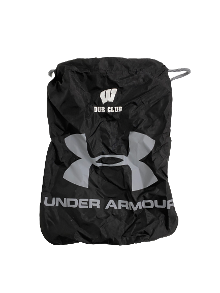 Amaun Williams Wisconsin Football Player-Exclusive "DUB CLUB" Draw String Bag