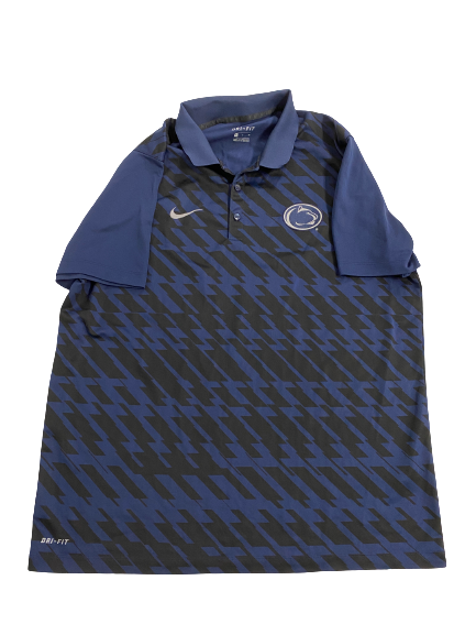 Fred Hansard Penn State Football Team-Issued Polo Shirt (Size XL)