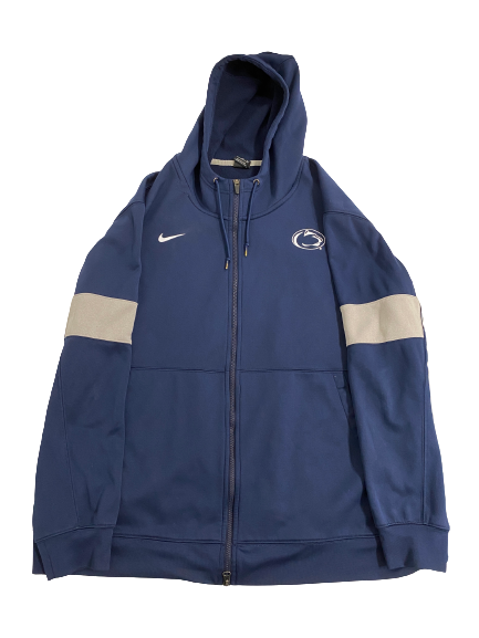 Fred Hansard Penn State Football Team-Issued Zip-Up Jacket (Size 3XL)
