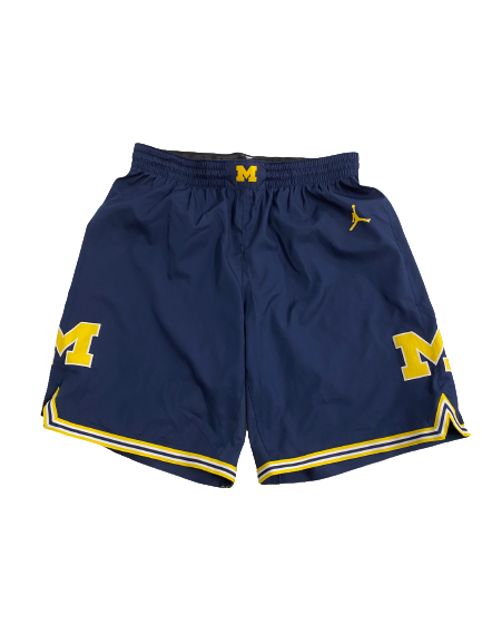 Gregg Glenn III Michigan Basketball 2022-2023 Season Game-Worn Shorts (Size 40)