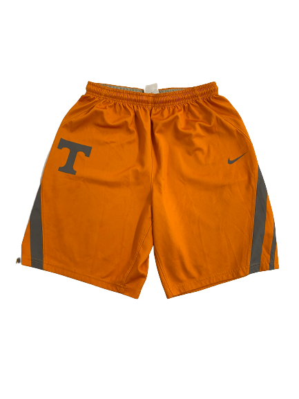 Davonte Gaines Tennessee Basketball Player-Exclusive Practice Shorts (Size L)