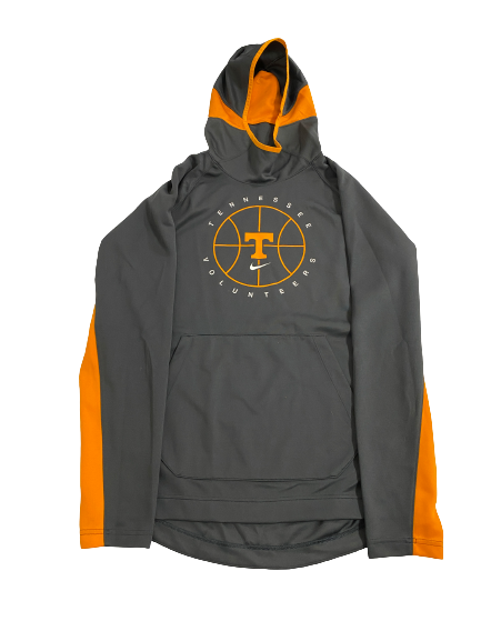 Davonte Gaines Tennessee Basketball Team-Issued Travel Sweatshirt (Size LT)