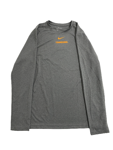 Davonte Gaines Tennessee Basketball Team-Issued Long Sleeve Shirt (Size L)