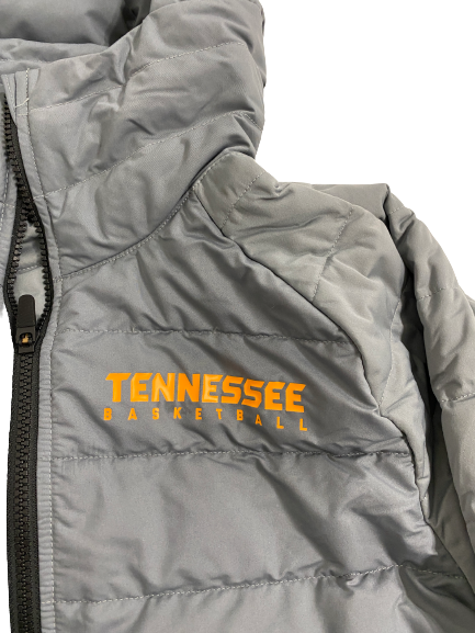 Davonte Gaines Tennessee Basketball Player-Exclusive Winter Bubble Jacket (Size LT)