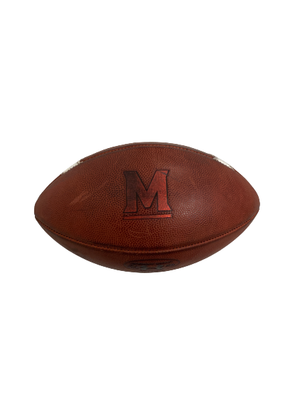 Maryland Football Practice Used Football