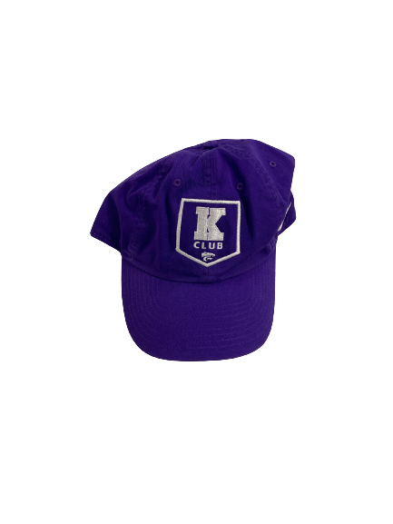 Markquis Nowell Kansas State Basketball Team-Issued Varsity "K CLUB" Adjustable Hat *RARE*