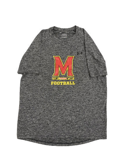 Tyrese Chambers Maryland Football Player-Exclusive "TERP WORK" T-Shirt (Size M)