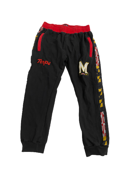 Tyrese Chambers Maryland Football Team-Issued Sweatpants (Size S)