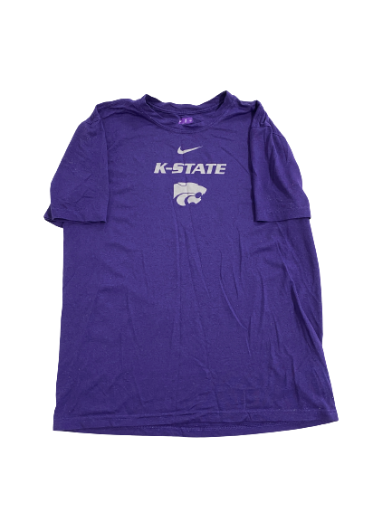 Markquis Nowell Kansas State Basketball Team-Issued T-Shirt (Size M)
