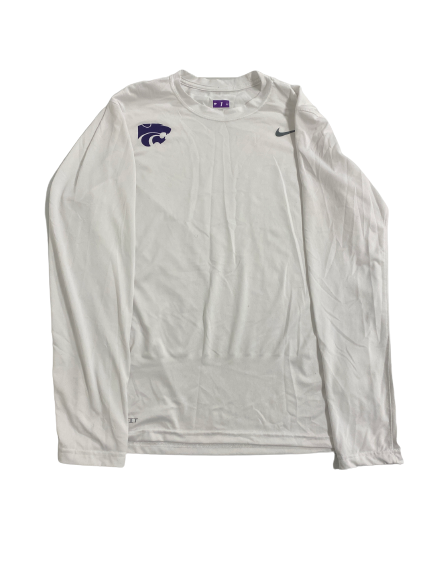 Markquis Nowell Kansas State Team-Issued Long Sleeve Shirt (Size M)