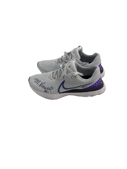 Markquis Nowell Kansas State SIGNED Shoes (Size 11)