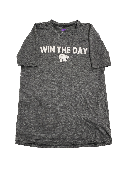 Markquis Nowell Kansas State Player-Exclusive WIN THE DAY T-Shirt (Size M)